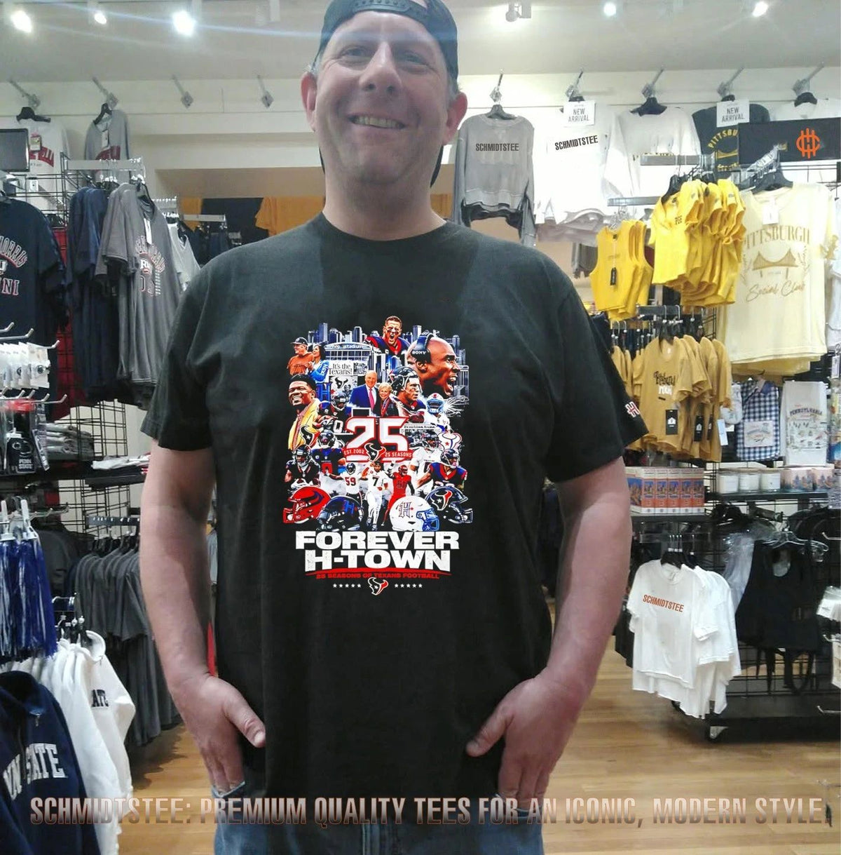 Houston Texas 25 Season Of Texans Forever H-Town shirt