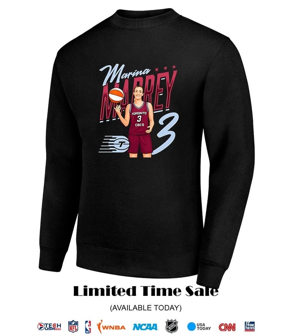 Marina Mabrey #3 Toronto Tempo Basketball shirt