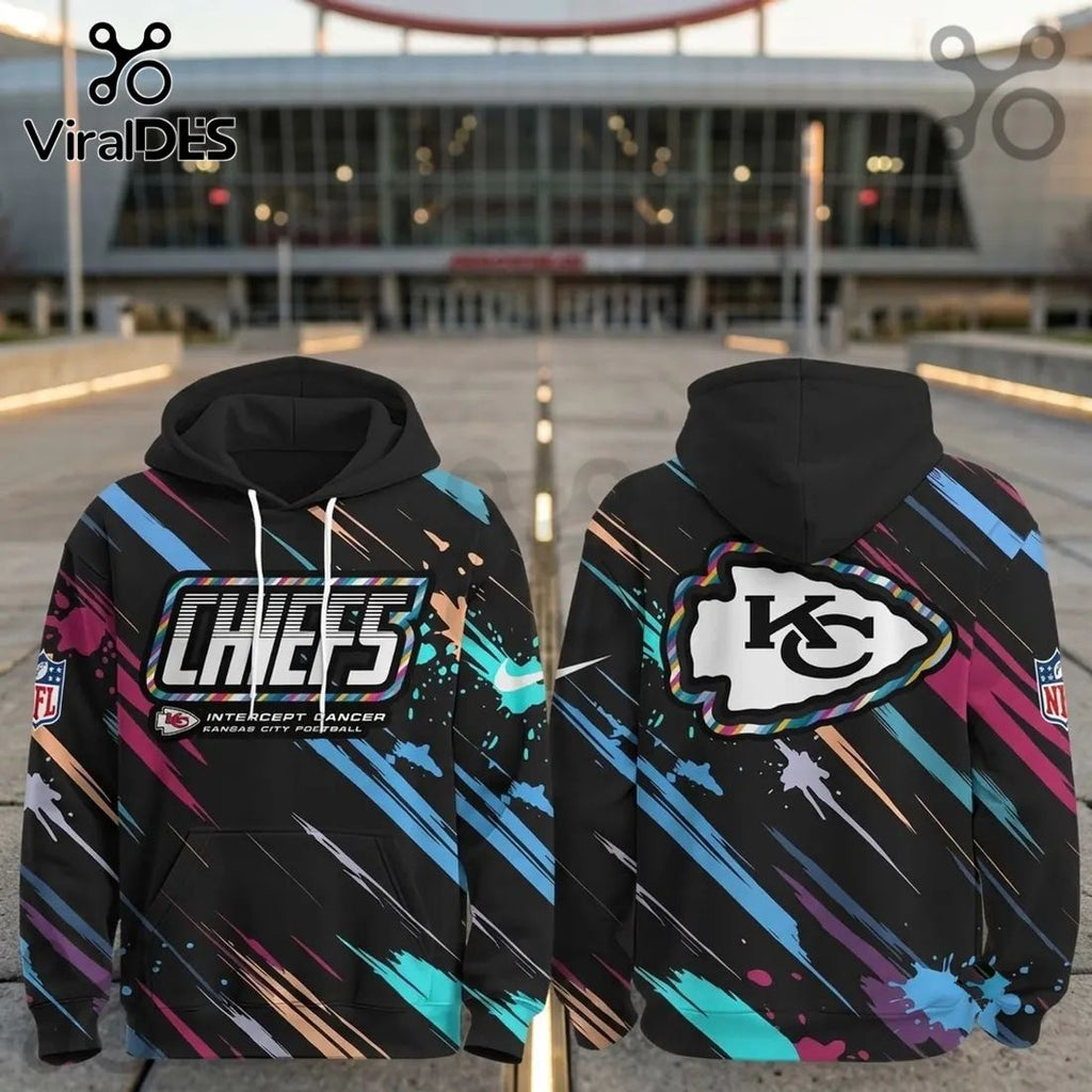 Kansas City Chiefs 2026 Crucial Catch Black Pullover Hoodie