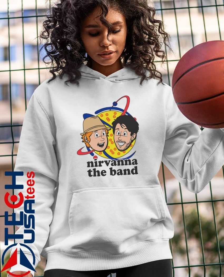 Nirvanna the band cartoon shirt