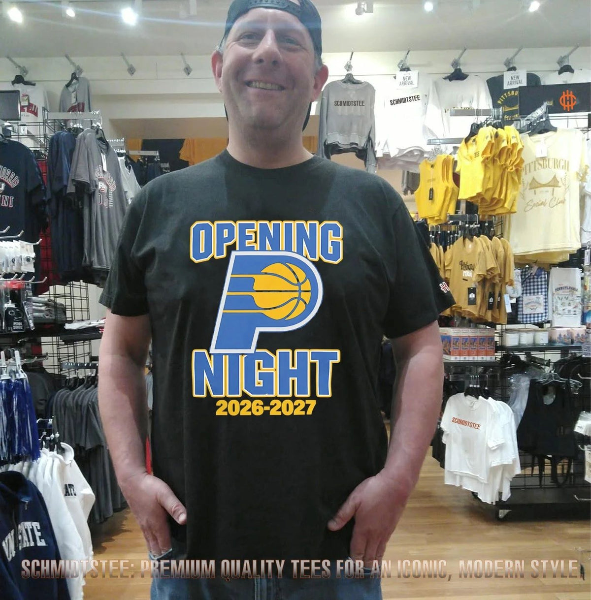 Indiana Pacers NBA Opening Night 2026-2027 shirt