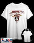 Florida State Seminoles triangle logo shirt by dymelyfe