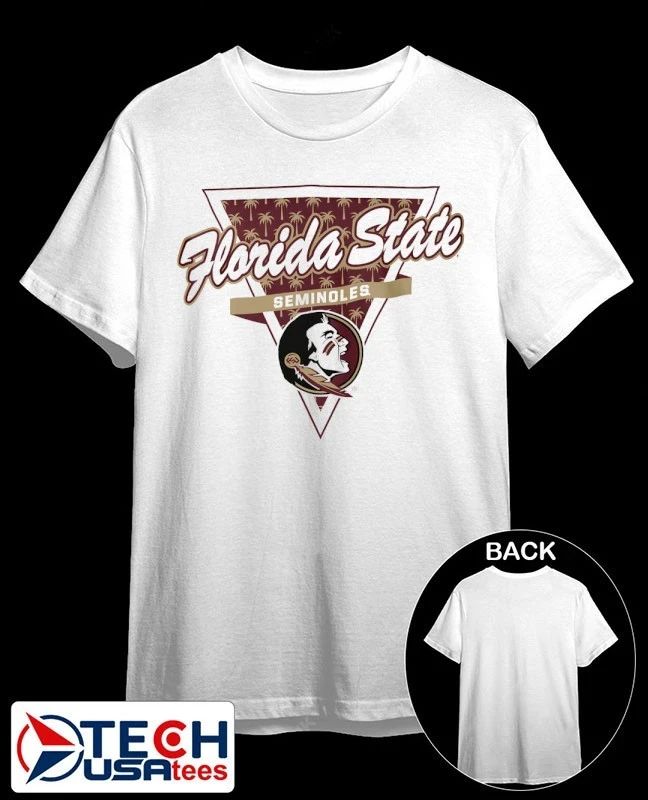 Florida State Seminoles triangle logo shirt by dymelyfe