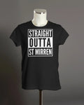 St Mirren Straight Outta ST MIRREN T-Shirt | Organic Unisex