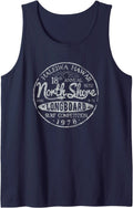 Long Board North Shore Surf Vintage Hawaii Beach Tank Top