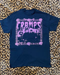 The Cramps Band Music Navy Blue T-Shirt Cotton Unisex S-234XL