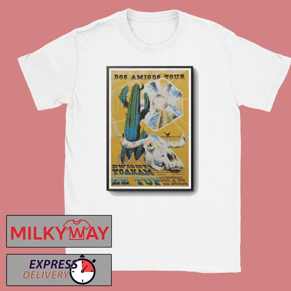 Apr 18 2026 Dwight Yoakam & ZZ Top Poster The Orion Amphitheate shirt