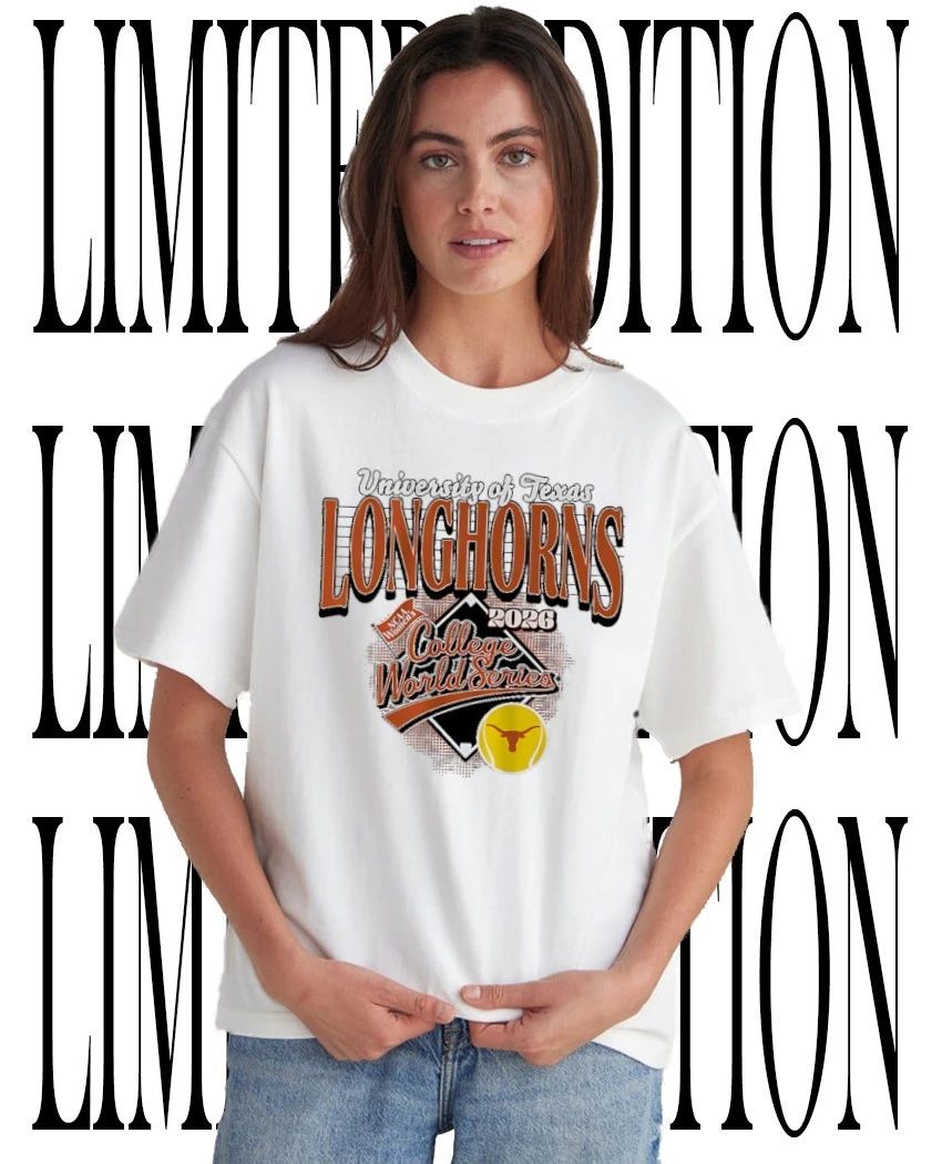 NCAA University of Texas Longhorns Softball Women’s College World Series 2026 hoodie