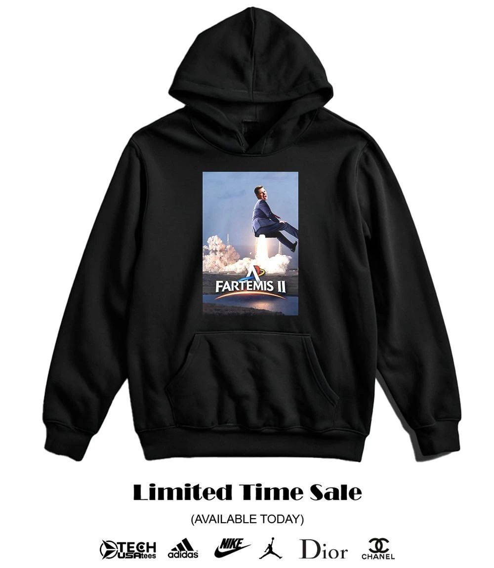 Fartemis II X Artemis II parody funny shirt
