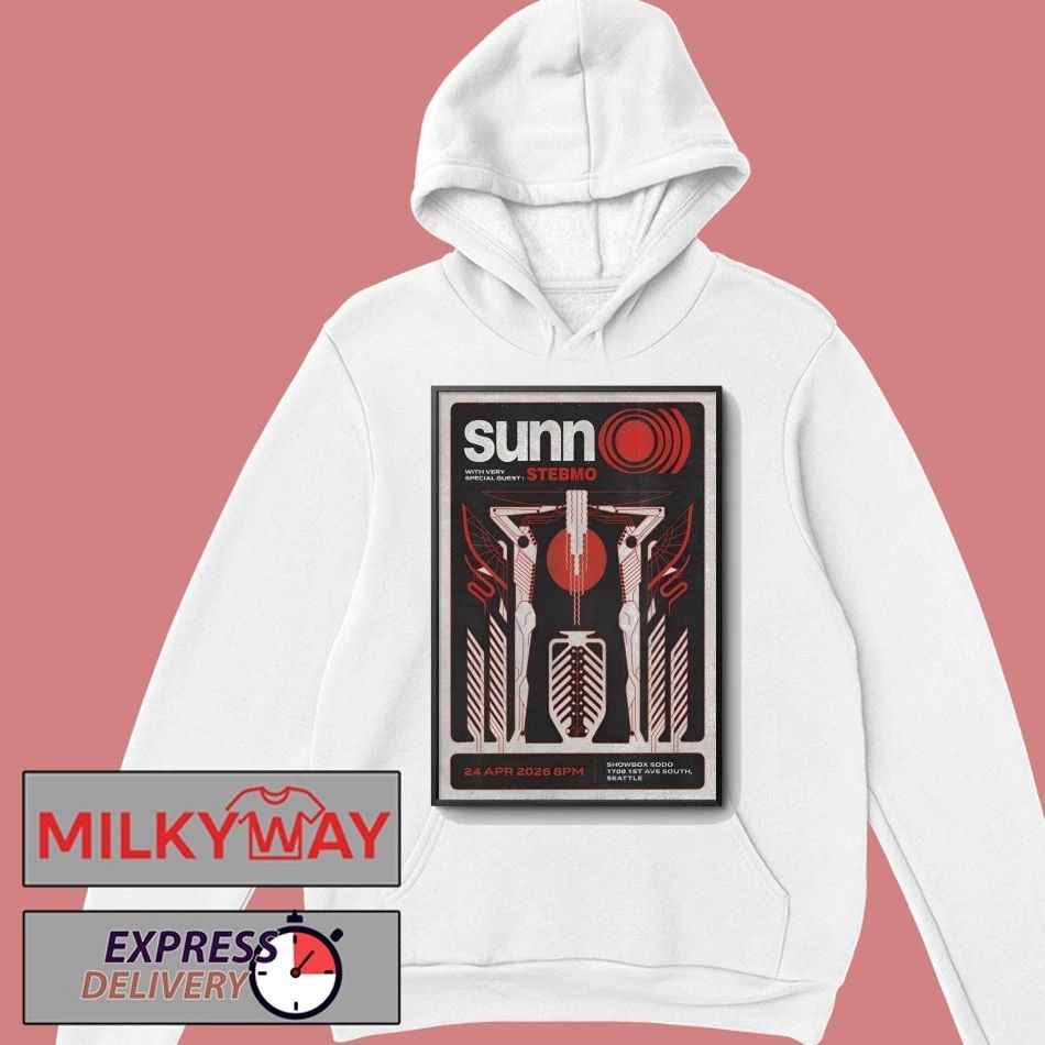 SUNN O))) Apr 24 2026 In Seattle WA Poster shirt