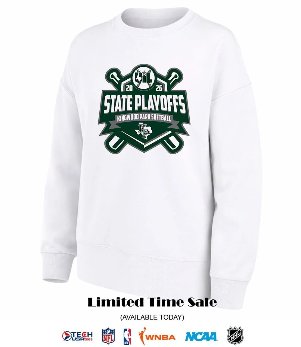 Kingwood Park Softball 2026 State Playoffs logo shirt