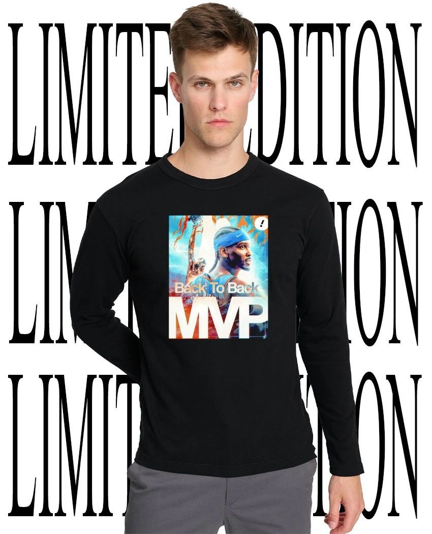 Back To Back MVP Shai Gilgeous-Alexander OKC Thunder 2026 shirt