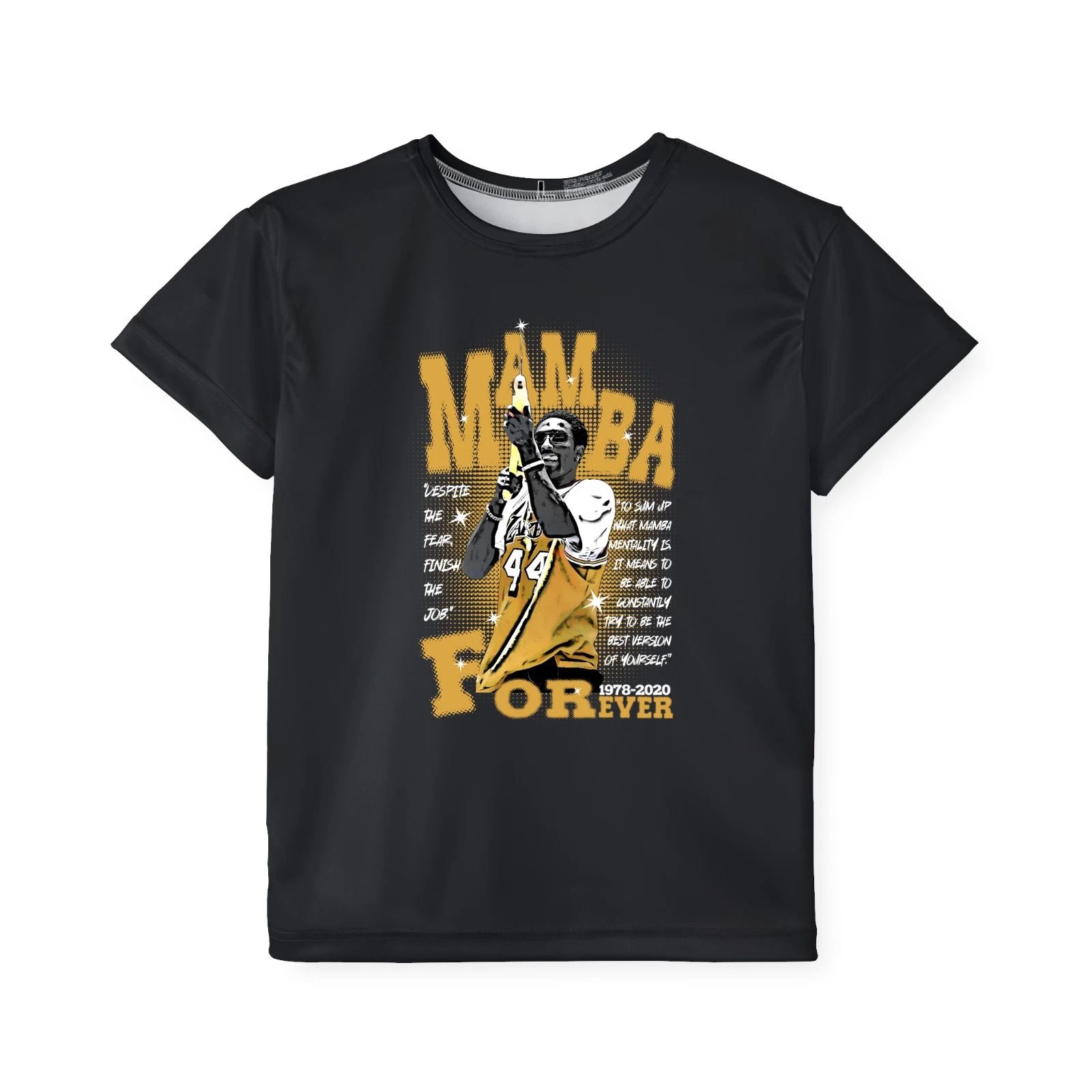Basketball Style YOUTH Size T-Shirts Clothing Custom Design Printed Front