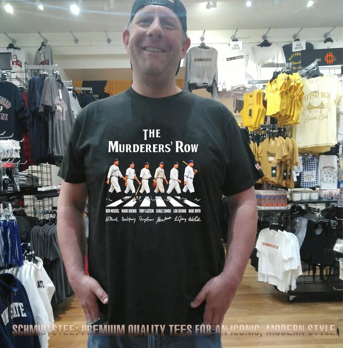 New York Yankees The Murderer’s Row Legends Abbey Road signature shirt