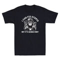 I Can Fix Stupid But It's Gonna Hurt Funny Monkey With Gun Graphic Men's T-Shirt