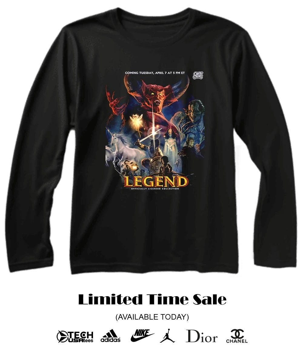 Legend 1985 fantasy movie graphic shirt