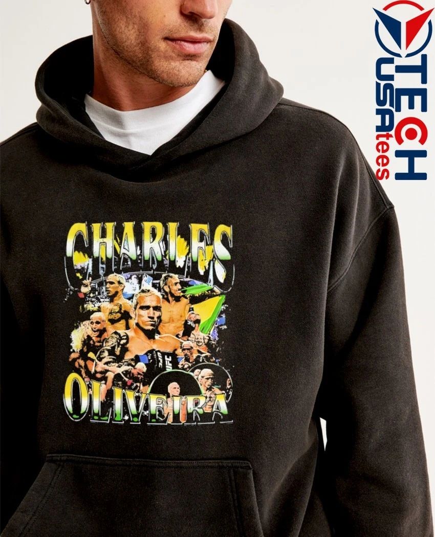 Charles Oliveira vintage graphic shirt