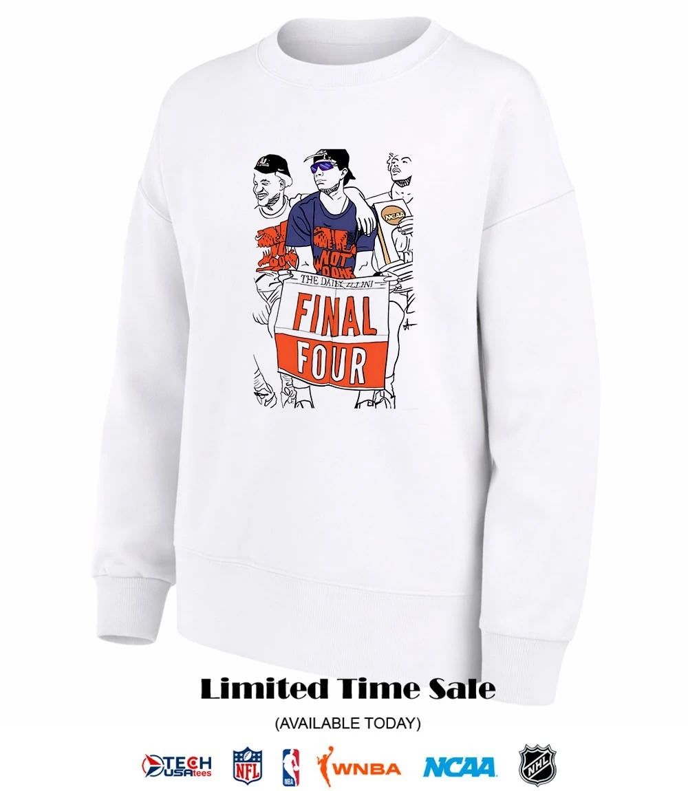The Daily Illini Final Four 2026 art shirt