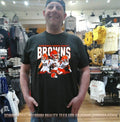 Cleveland Browns Schwesinger Sanders Garrett Caricature signature shirt
