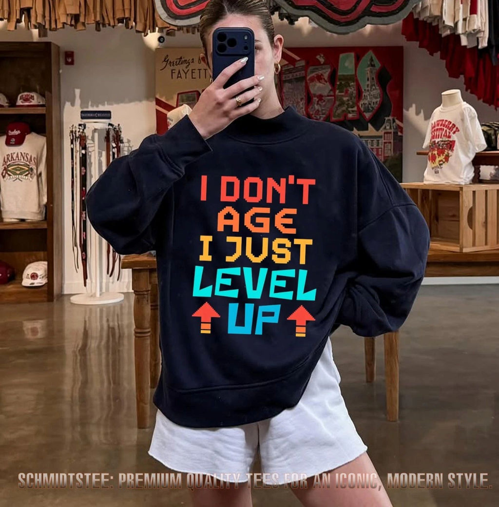 I don’t age I just level up shirt