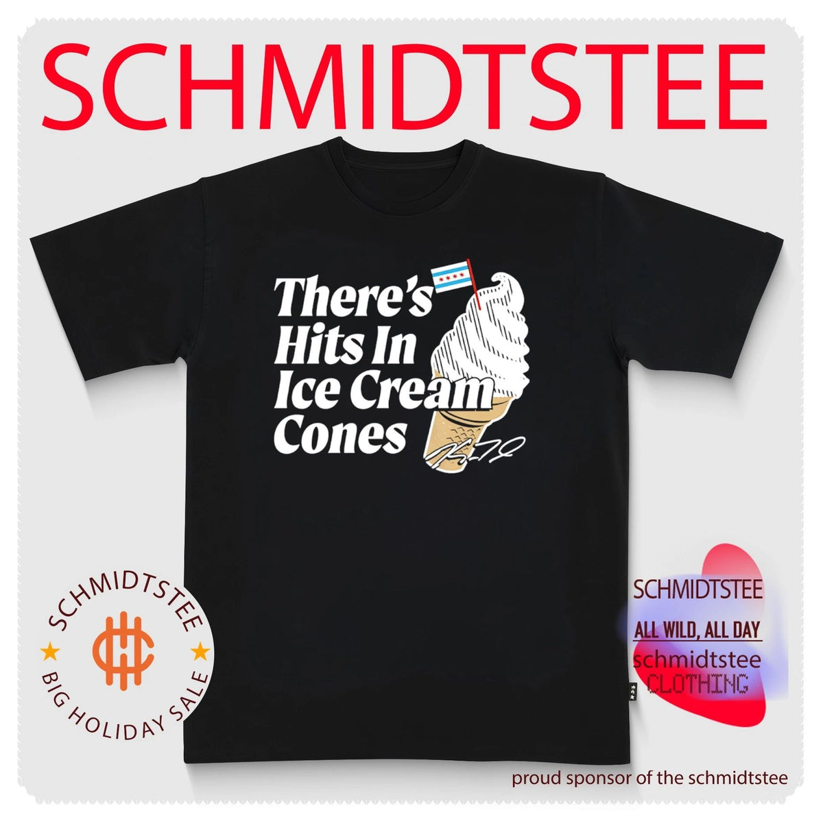 Kyle Teel Chicago White Sox There’s Hits In Ice Cream Cones signature shirt
