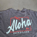 Quiksilver Surf Aesthetic Tee Shirt Preowned Size M