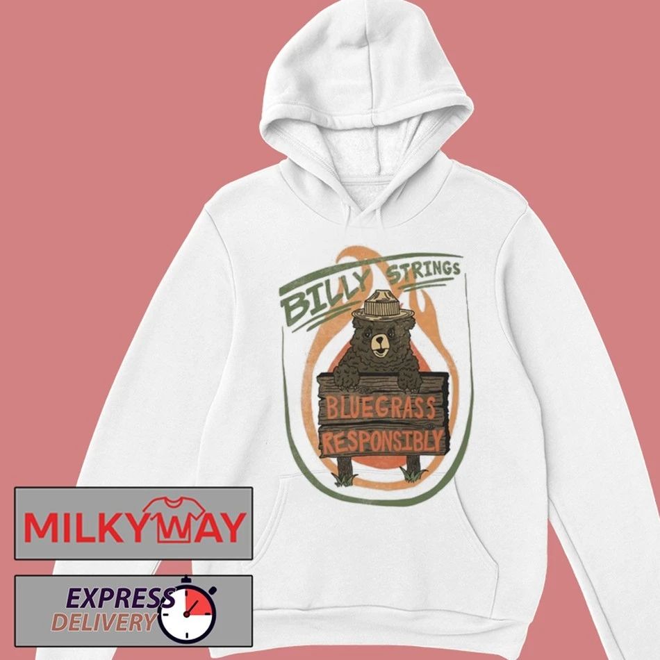 Billy Strings Spring Tour 2026 Bluegrass Responsibly shirt