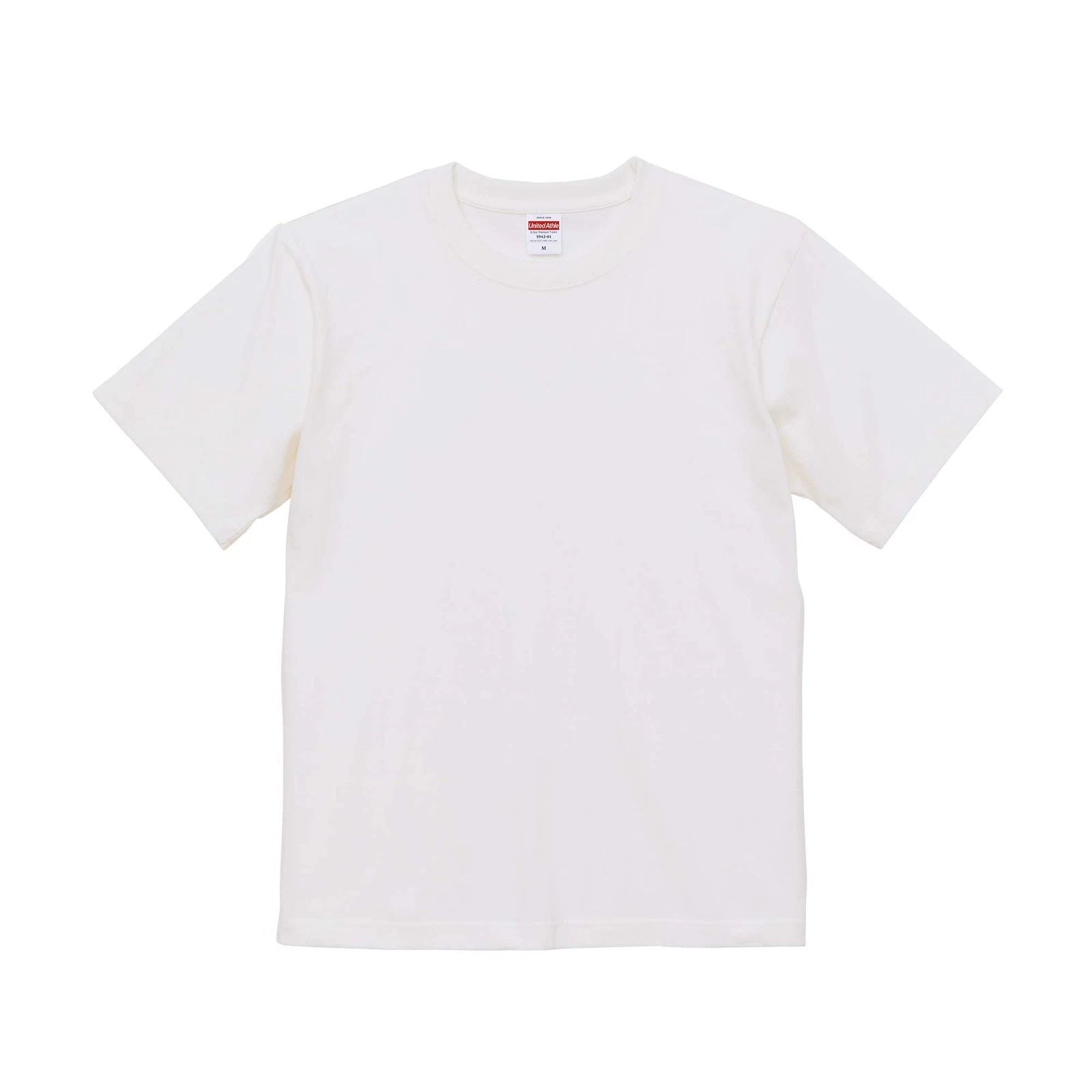 United Athle 6.2oz Premium T-Shirt 594201 [Men's] Vanilla white XL