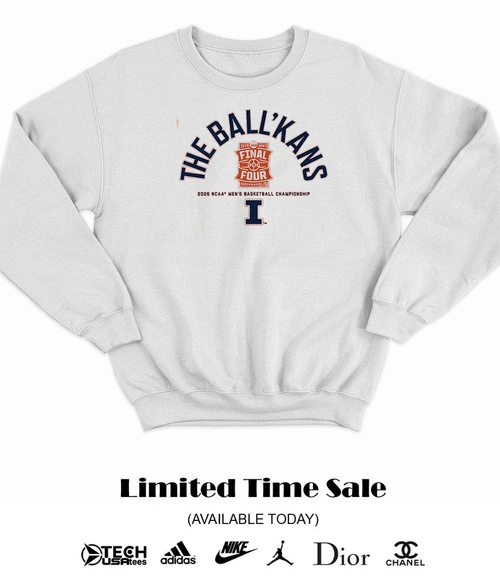 Illinois Fighting Illini The Ball’kans 2026 NCAA Final Four shirt