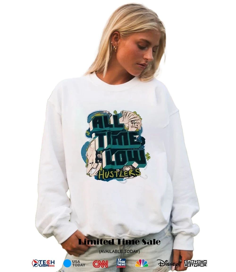 All time low hustlers shirt