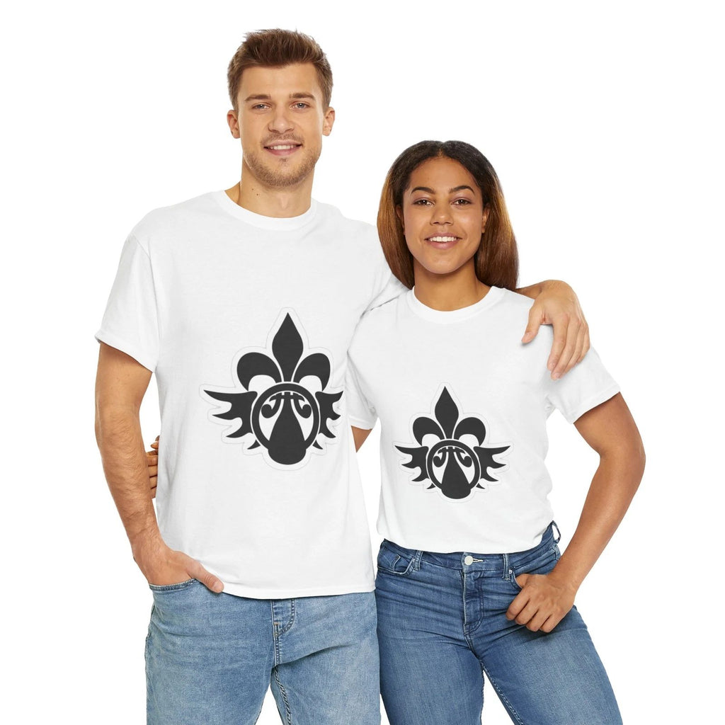 Fleur-de-lis Graphic Tee, Stylish Casual Shirt, Great for Festivals, Unisex