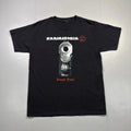 Vintage Rammstein T-Shirt Feuer Frei Band Tee Black Graphic Metal Rock Y2K