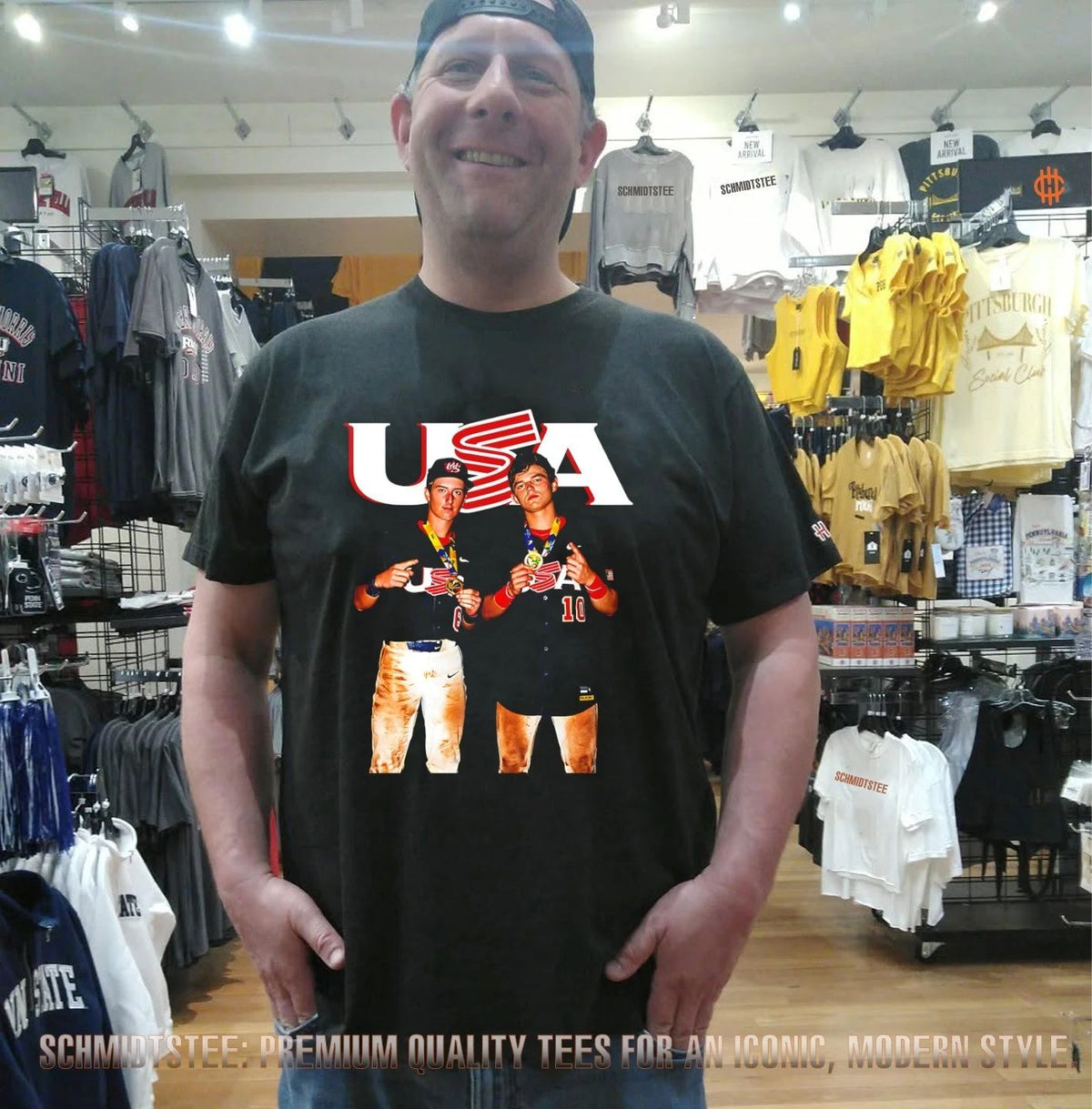 USA Baseball Champion players shirt