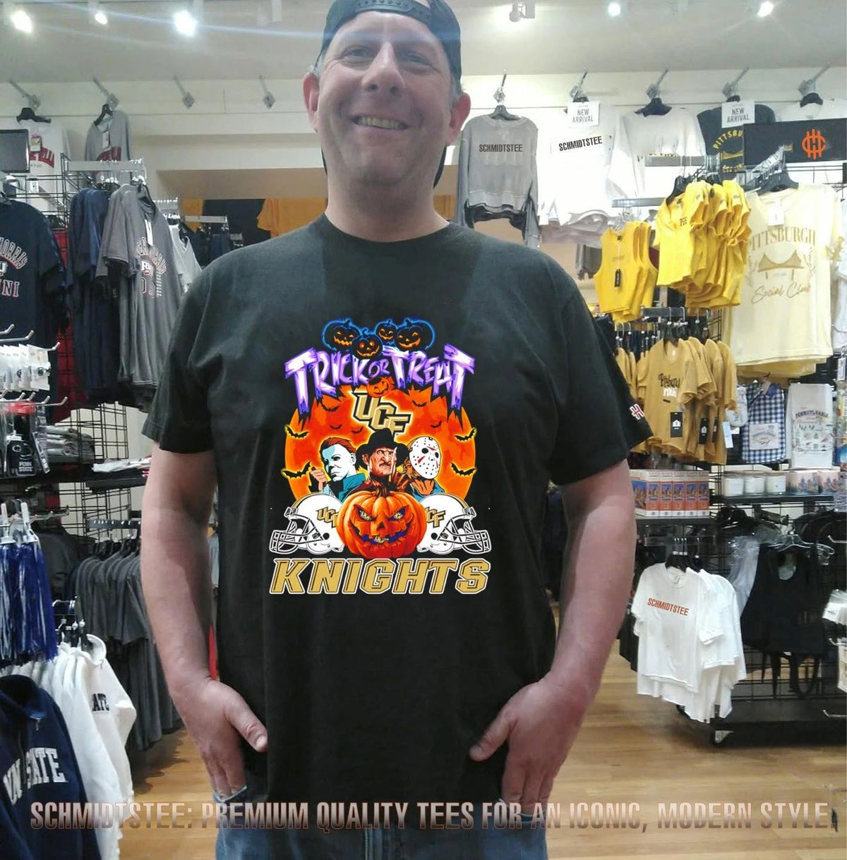 UCF Knights x Horror Characters Trick Or Treat Halloween 2026 shirt