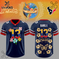Karol G Tropitour Houston Texans Navy Blue Jersey