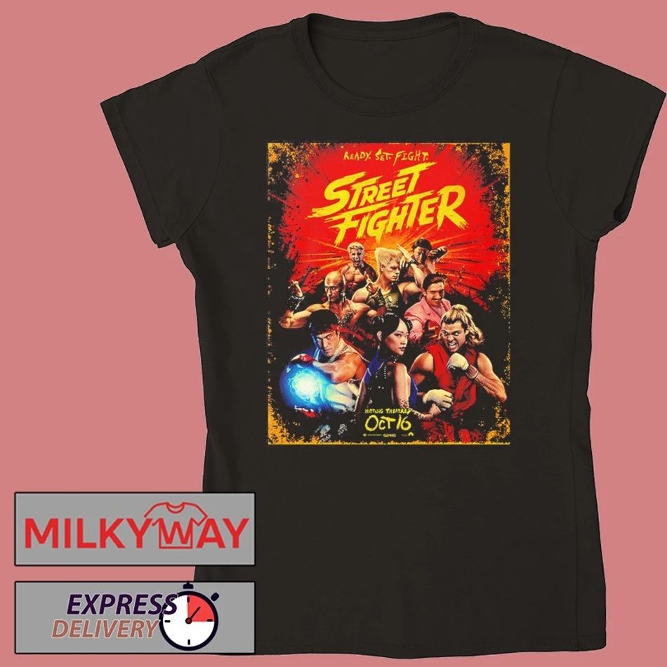 New Poster For Street Fighter Movie 2026 In Theaters On October 16 2026 Ready Set Fight shirt