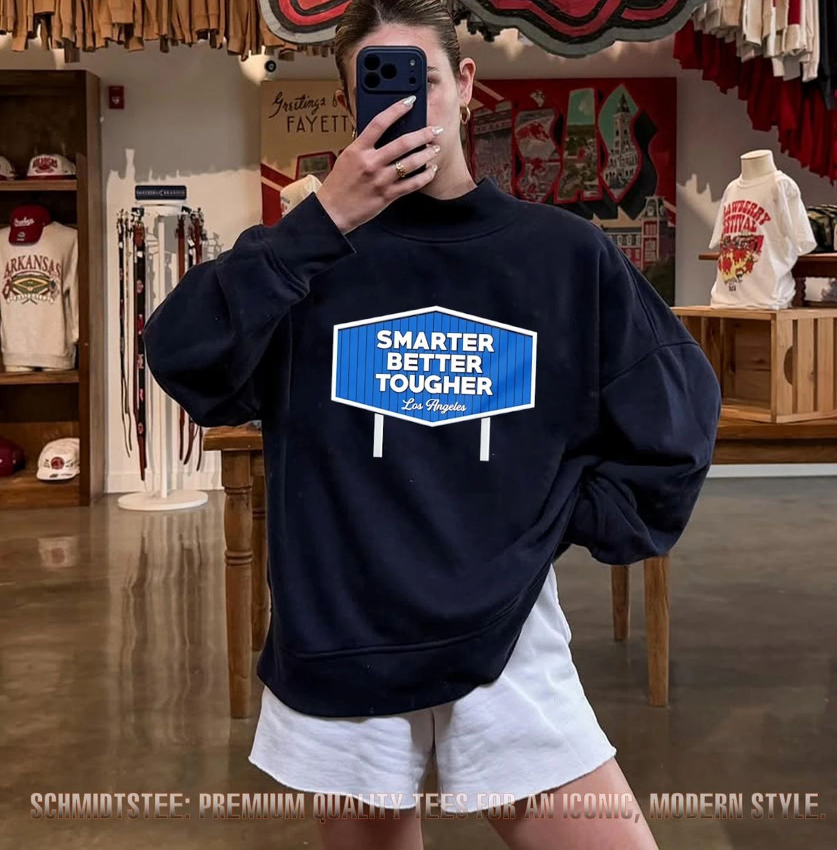 Smarter Better Tougher Los Angeles Dodgers shirt