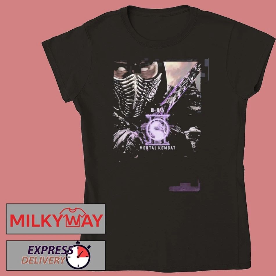 Mortal Kombat II Movie Exclusive Bi-Han Noob Saibot Character Poster T-Shirt