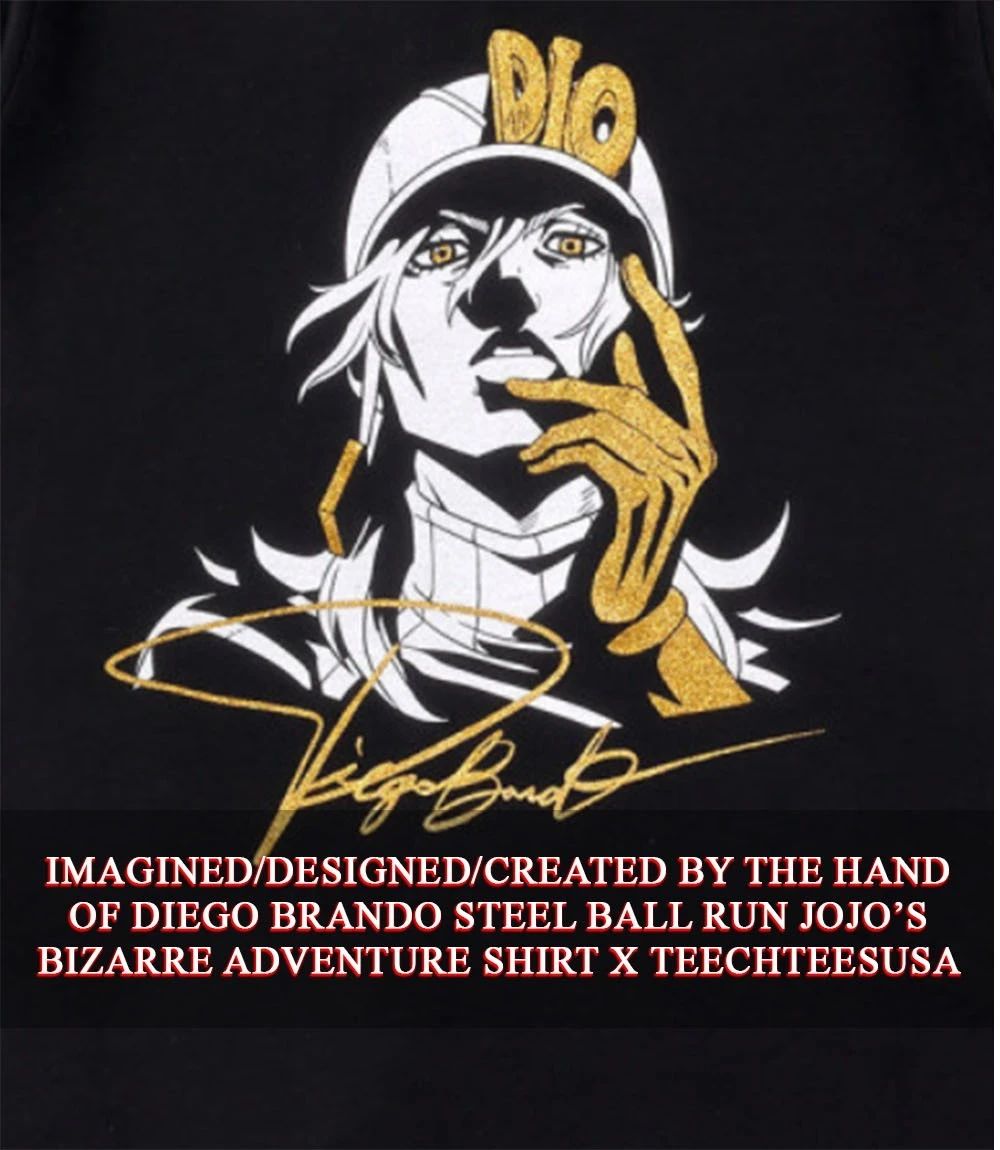 Diego Brando Steel Ball Run JoJo’s Bizarre Adventure shirt