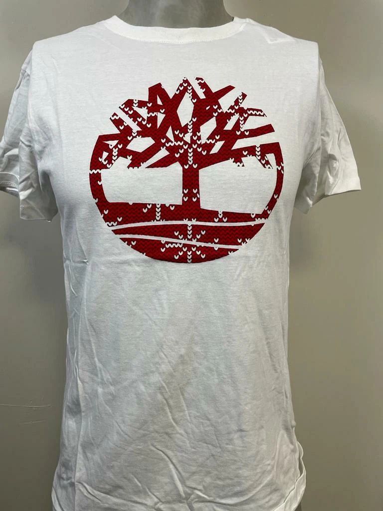 Timberland Mens Short Sleeve Cookie Tree Logo Holiday T-Shirt A1Z5K-100 ALL SIZE