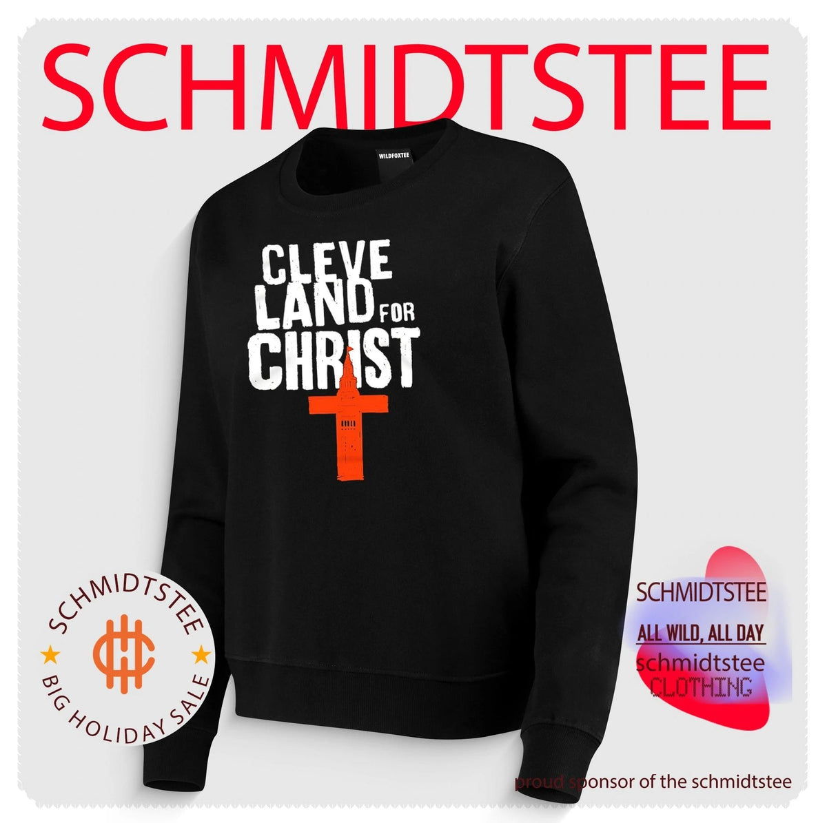 Cleveland Browns Cleveland For Christ Orange and Brown shirt