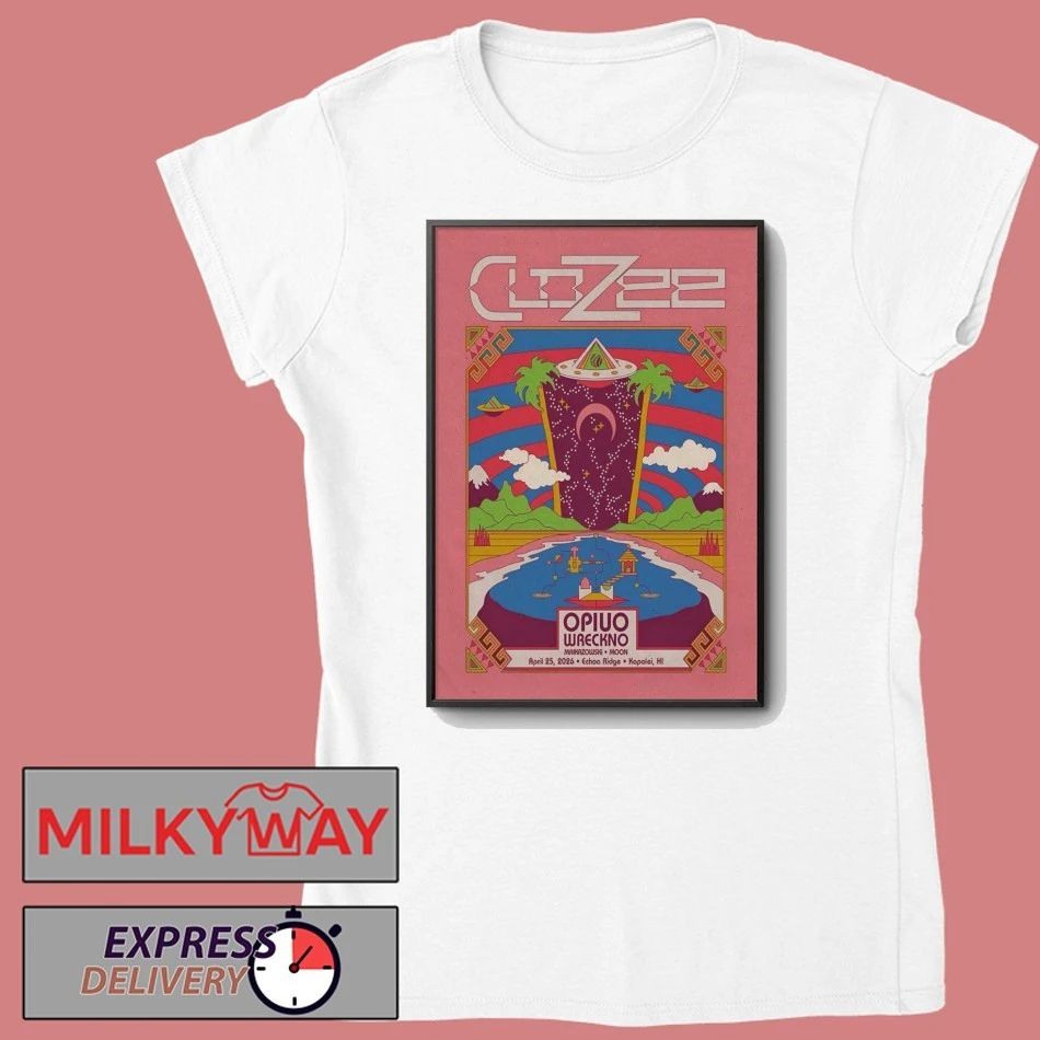 CloZee Tour Kapolei Hawaii On Apr 25 2026 Poster shirt