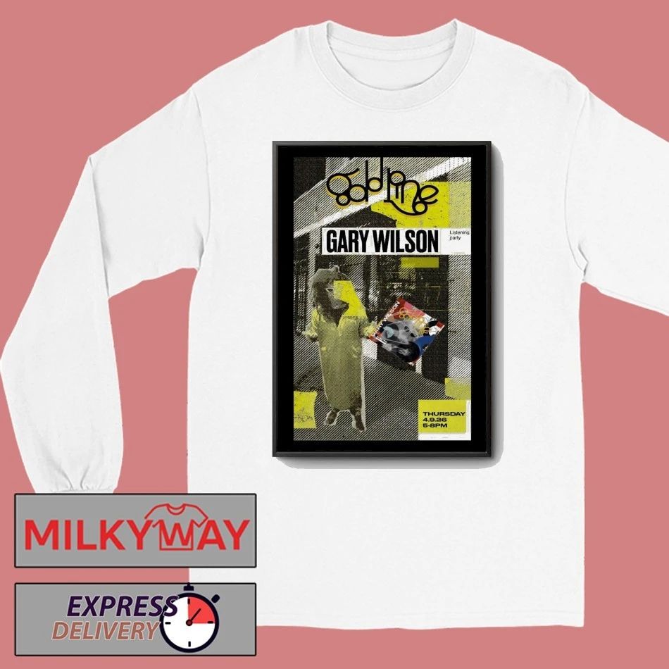 Gary Wilson In Los Angeles CA On Apr 9 2026 Tour Poster shirt