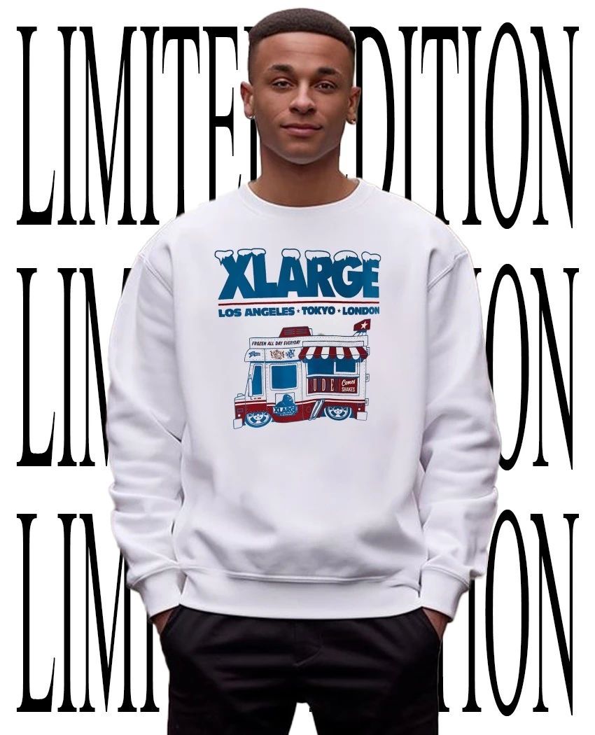 XLARGE Los Angeles Tokyo London Ice Cream Truck shirt
