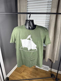 Roger Waters This Is Not A Drill 2022 Tour Green Pig Logo Graphic T-Shirt