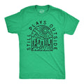 Mens Funny T Shirts Still Plays Outside Sarcastic Nature Graphic Novelty Tee for