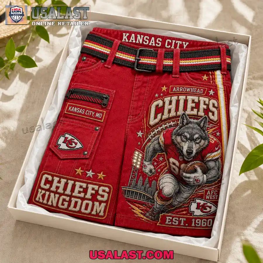 Kansas City Chiefs Chiefs Kingdom Men Cargo Short