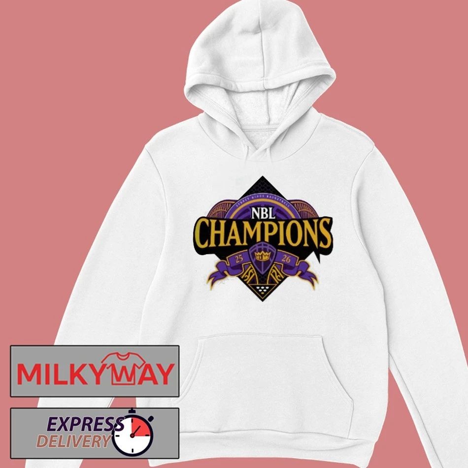 Sydney Kings 2026 NBL Champions Logo Locker Room T-Shirt