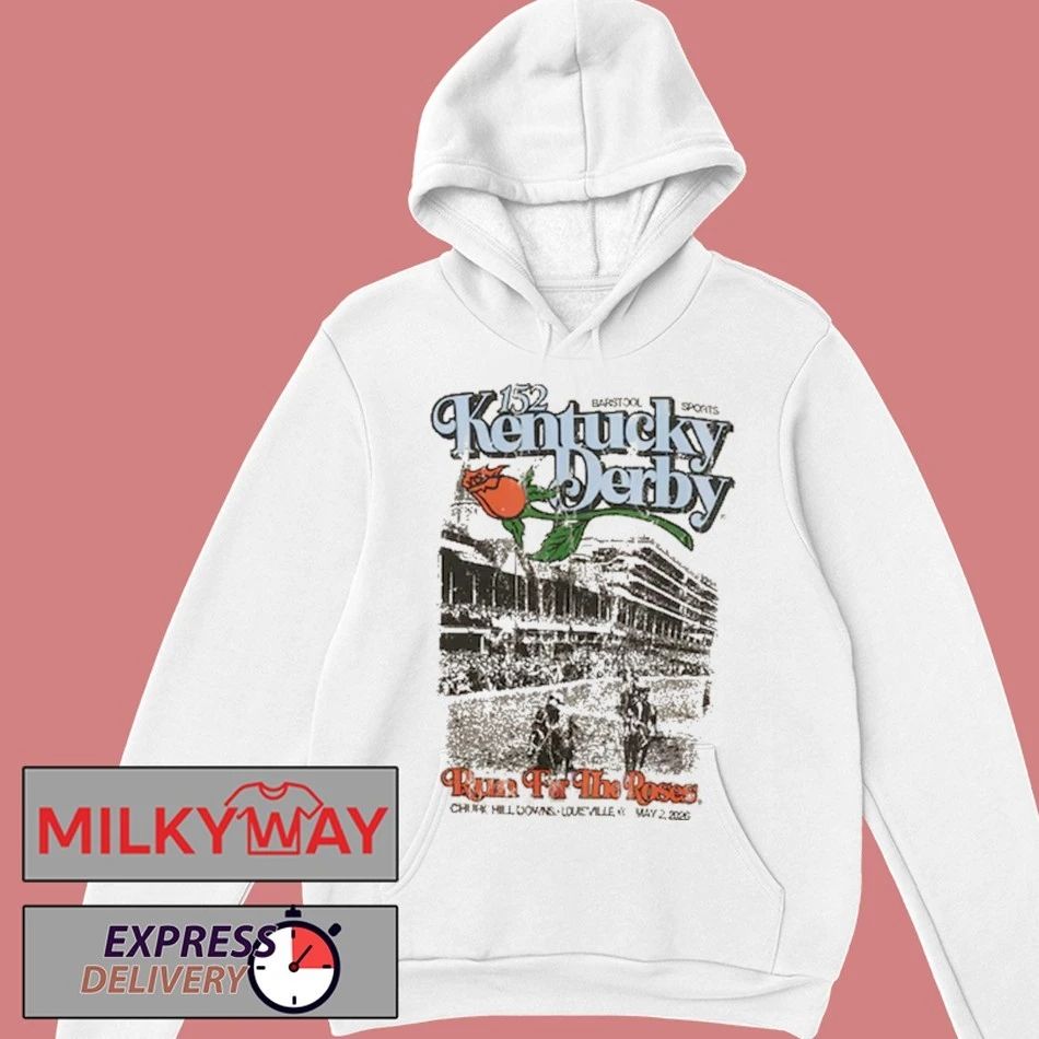 2026 Kentucky Derby x Barstool Sports Run For The Roses T-Shirt