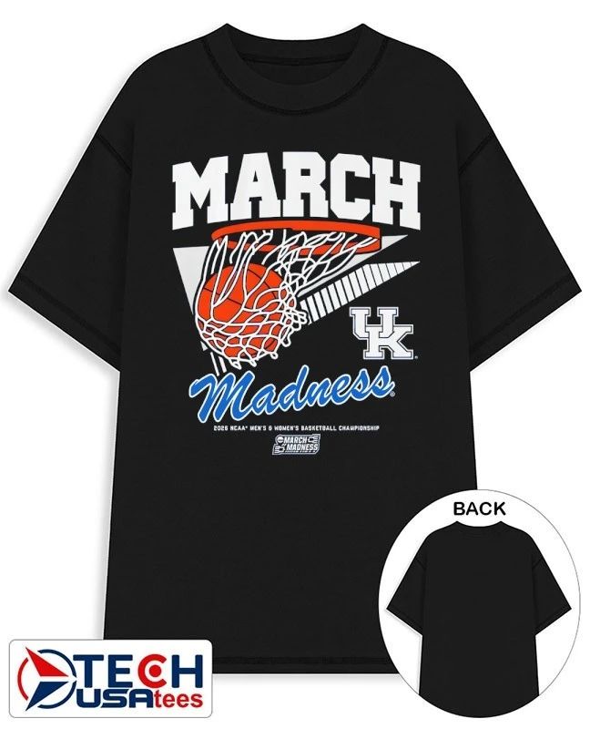 March Madness Kentucky Wildcats 2026 NCAA Men’s Basketball Championship swish shirt